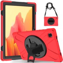 Protector Survivor con Correa para Tableta  A7 Color Rojo