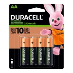 Paquete de 4 Baterias Duracell Recargables AA