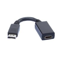 Convertidor Display Port a HDMI (DPTOHDMI) Color Negro