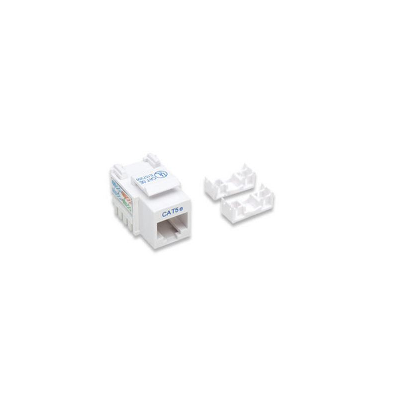 Jack Cat 5E color Blanco.