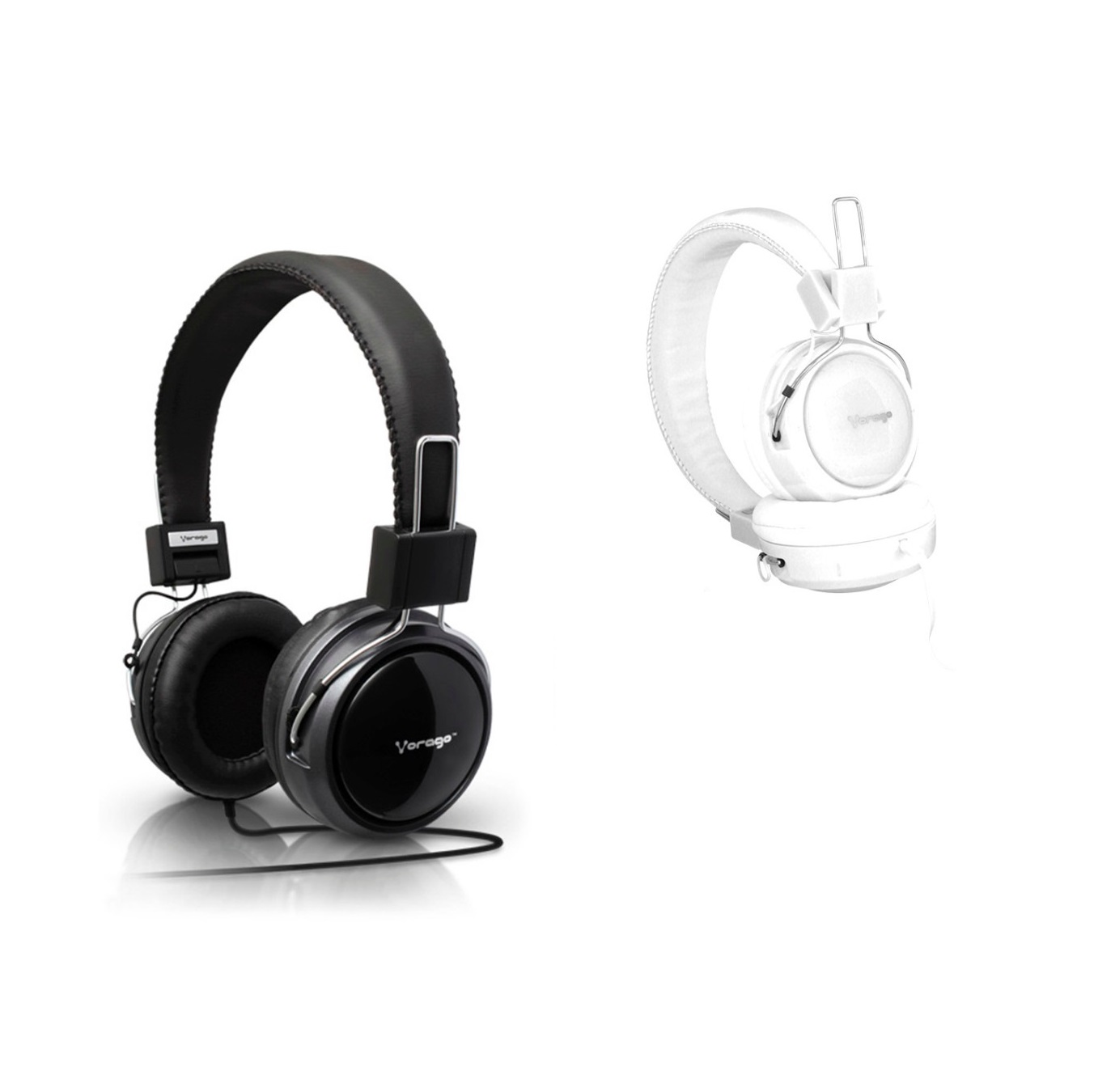 Audifonos con diadema Vorago, HP-300, Blanco.