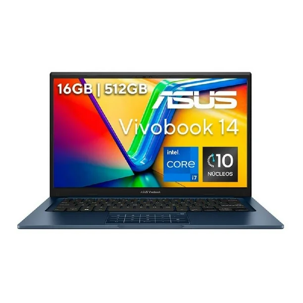 Laptop ASUS VIVOBOOK X1404ZA-NK090W Intel Core i5 12va 8GB 512GB Azul